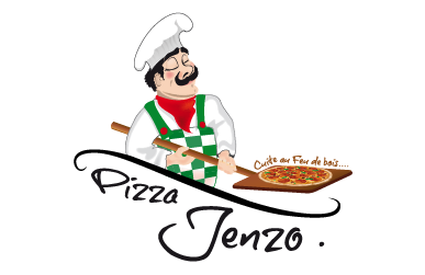 Création logo Pizza Jenzo