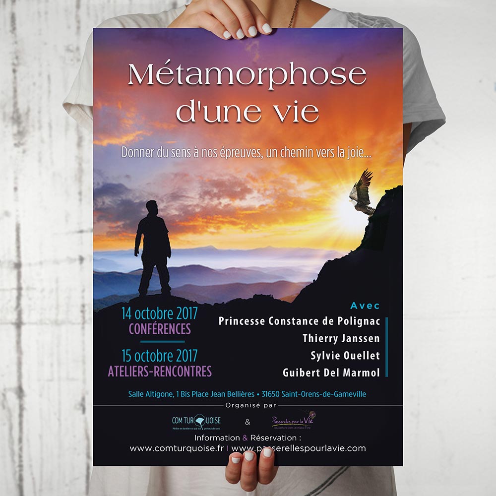 affiche-grand-format-metamorphose impression affiche A3 toulouse